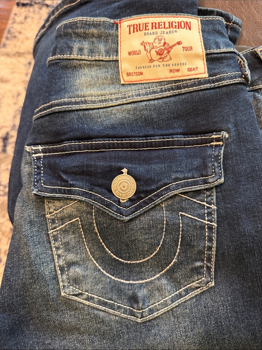 NWT- True Religion Becca Mid Rise Bootcut Jeans